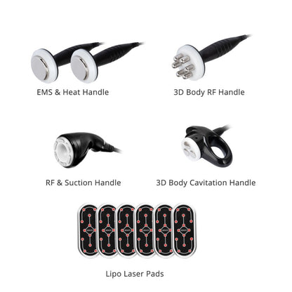 5-in-1 30K S-Shape Cavitation & RF Body Sculpting Machine