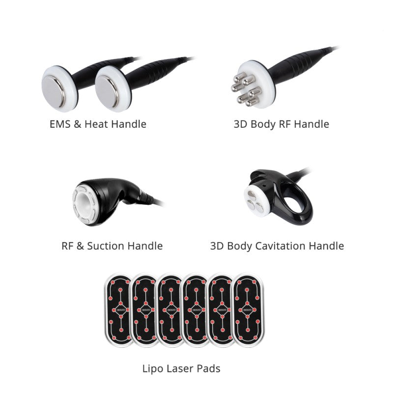 Desktop 5-in-1 30K S-Shape Body Contouring Machine with 3D Cavitation & Skin Tightening