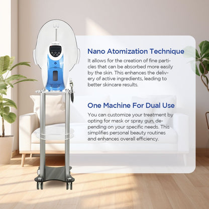 Oxygen Facial Hydration & Skin Rejuvenation Machine for Home or Spa Use