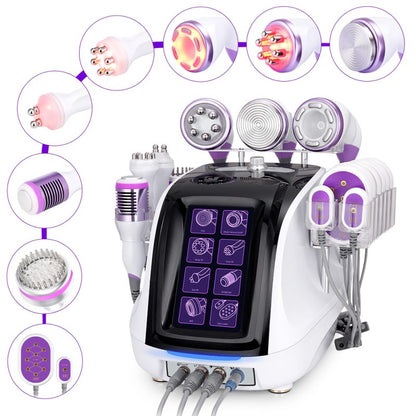 9-in-1 40K Ultrasound Cavitation & RF Machine for Professional Salons