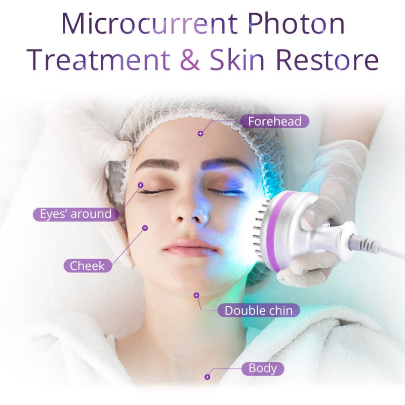 9-in-1 40K Ultrasound Cavitation & RF Machine for Professional Salons