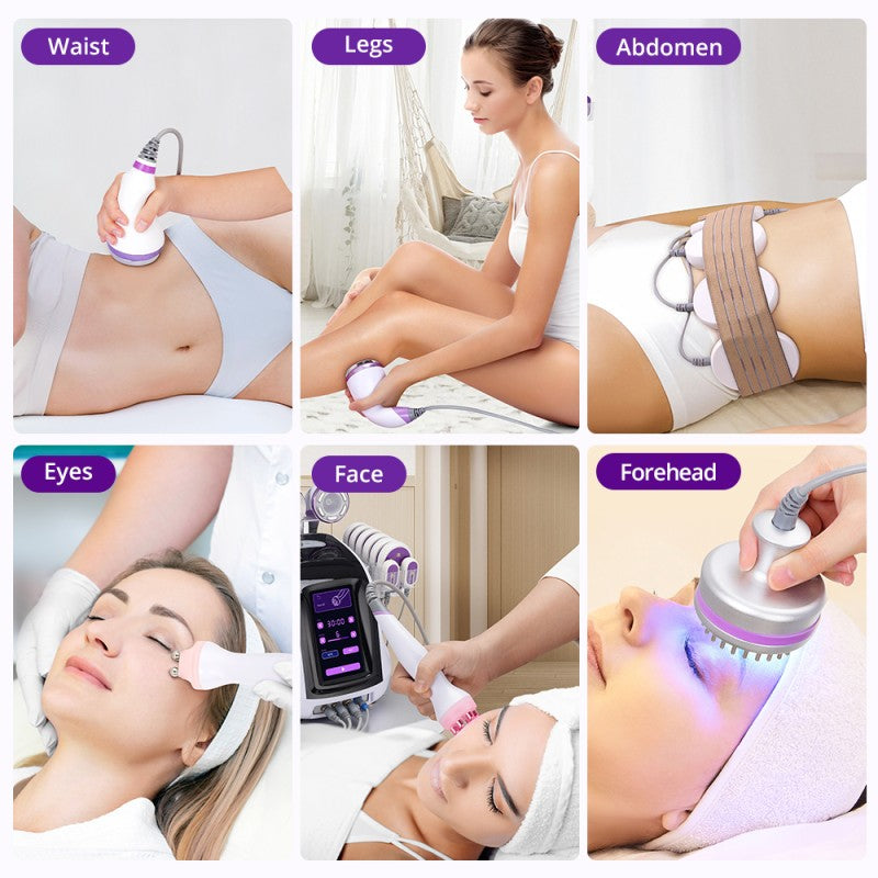 9-in-1 40K Ultrasound Cavitation & RF Machine for Professional Salons
