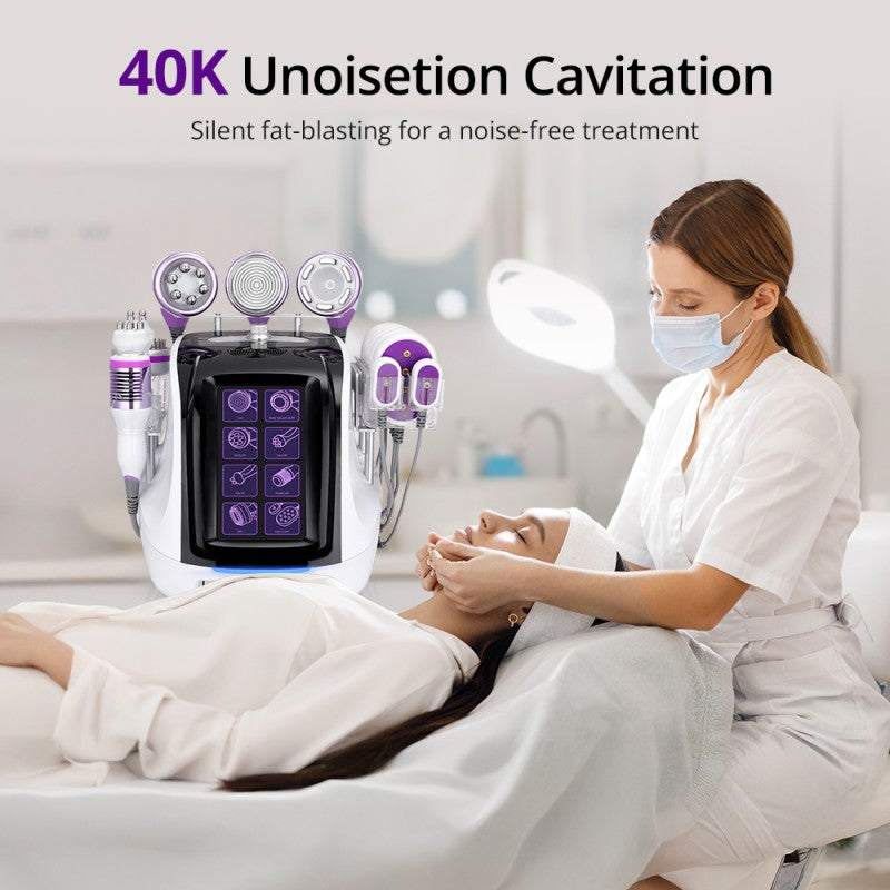 9-in-1 40K Ultrasound Cavitation & RF Machine for Professional Salons