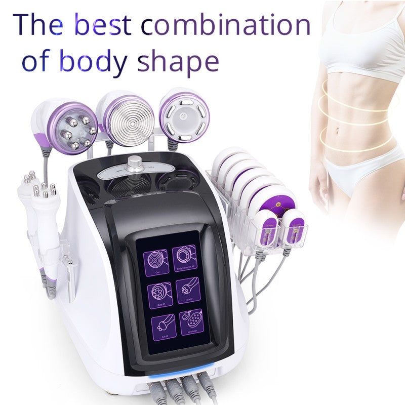 6-in-1 40K Cavitation Machine with Integrated Lipo Laser