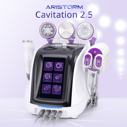 6-in-1 40K Cavitation Machine with Integrated Lipo Laser
