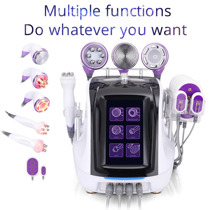 6-in-1 40K Cavitation Machine with Integrated Lipo Laser