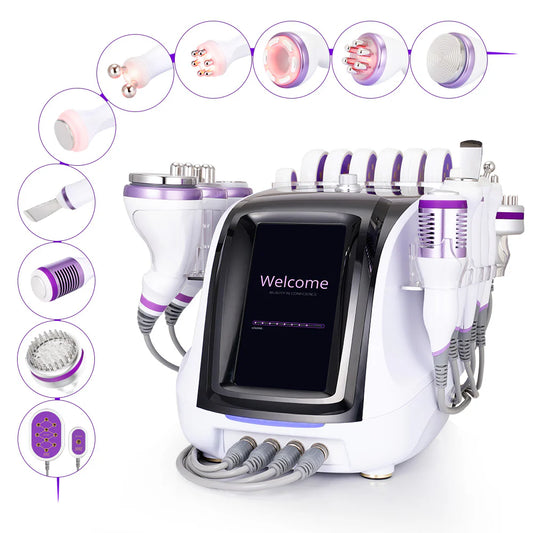 10-in-1 Professional Cavitation & RF Machine for Body Contouring & Firming