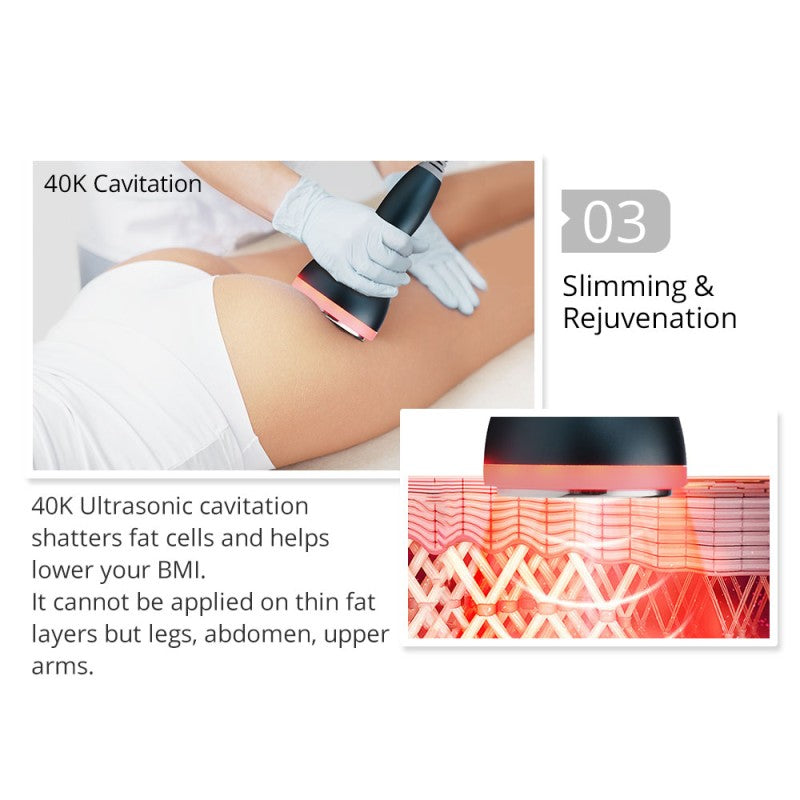 40K Cavitation & RF Body Sculpting Machine for Face and Body