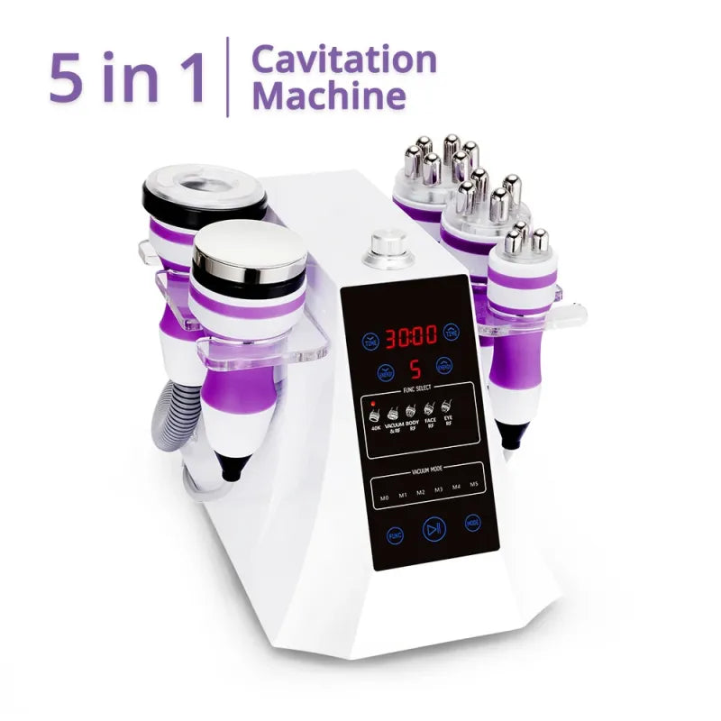 5-in-1 40K Cavitation Machine for Body Contouring & Skin Firming