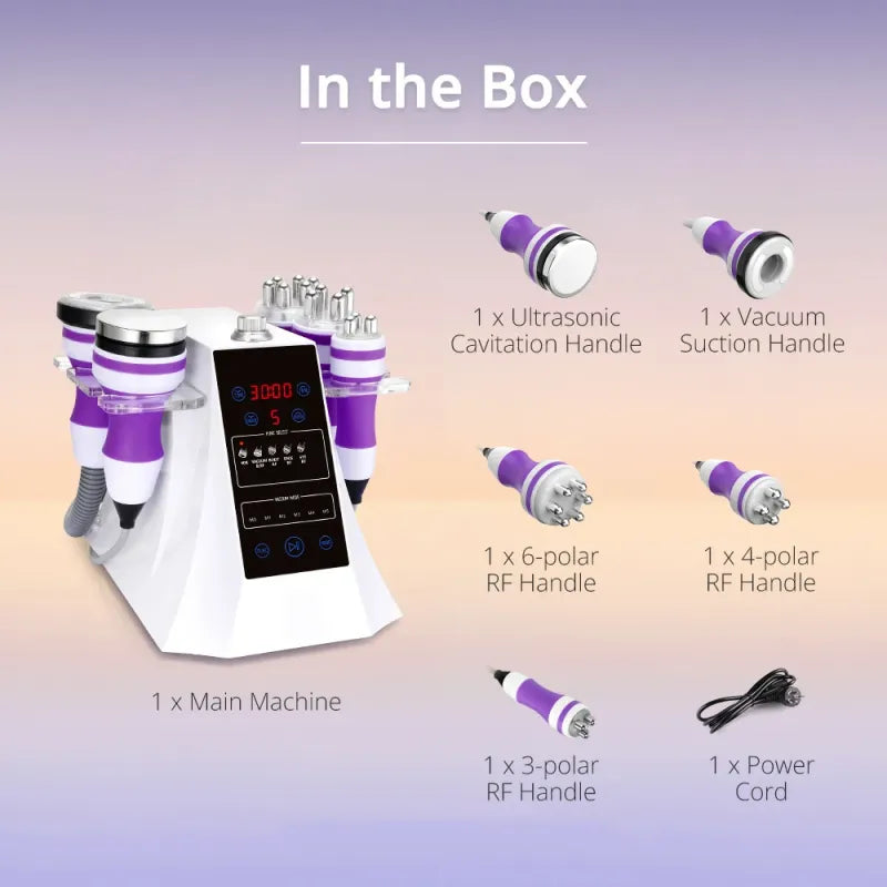 5-in-1 40K Cavitation Machine for Body Contouring & Skin Firming