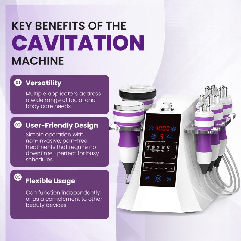 5-in-1 40K Cavitation Machine for Body Contouring & Skin Firming
