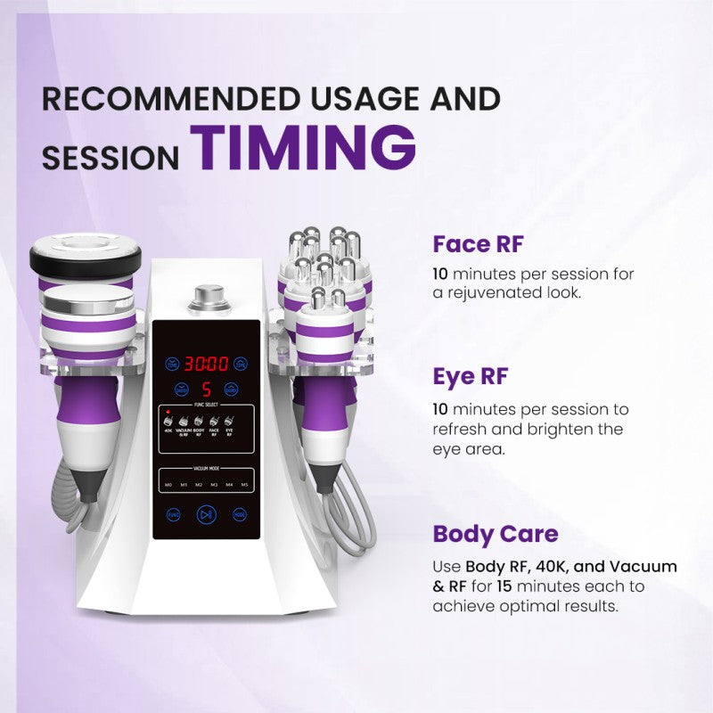 5-in-1 40K Cavitation Machine for Body Contouring & Skin Firming
