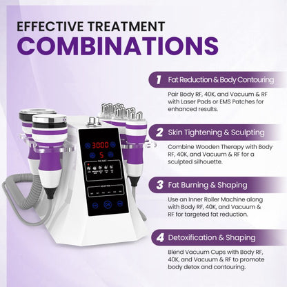 5-in-1 40K Cavitation Machine for Body Contouring & Skin Firming