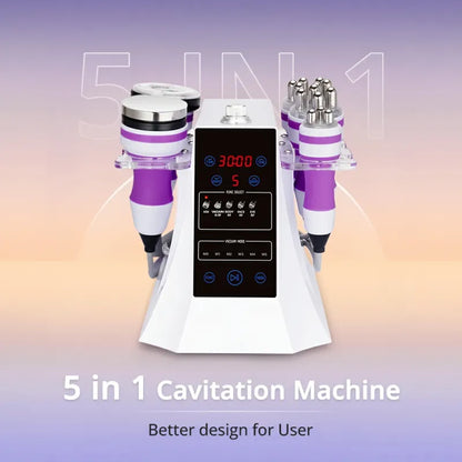 5-in-1 40K Cavitation Machine for Body Contouring & Skin Firming