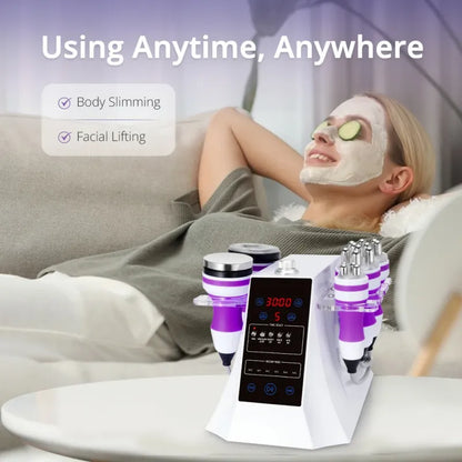 5-in-1 40K Cavitation Machine for Body Contouring & Skin Firming