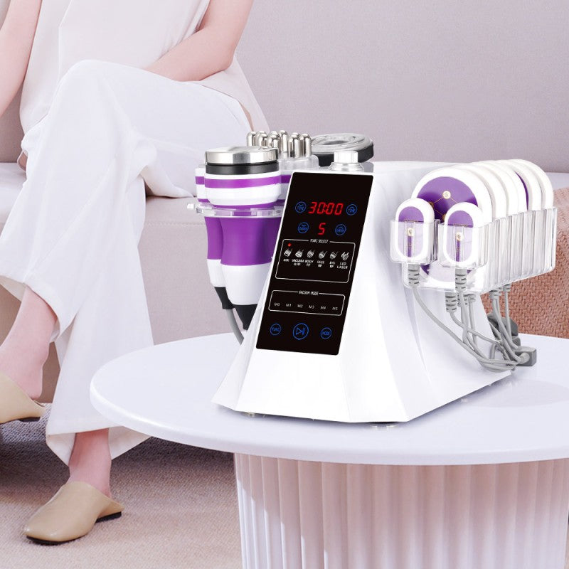 Ultrasonic Cavitation Body Sculpting System with 5mW Lipo Laser Pads