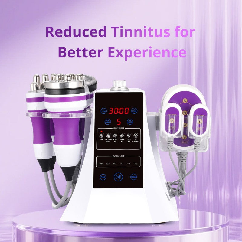 Ultrasonic Cavitation Body Sculpting System with 5mW Lipo Laser Pads