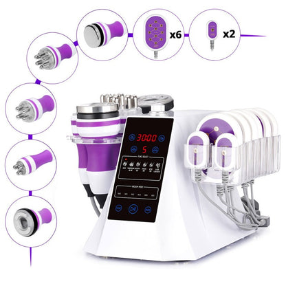 Ultrasonic Cavitation Body Sculpting System with 5mW Lipo Laser Pads