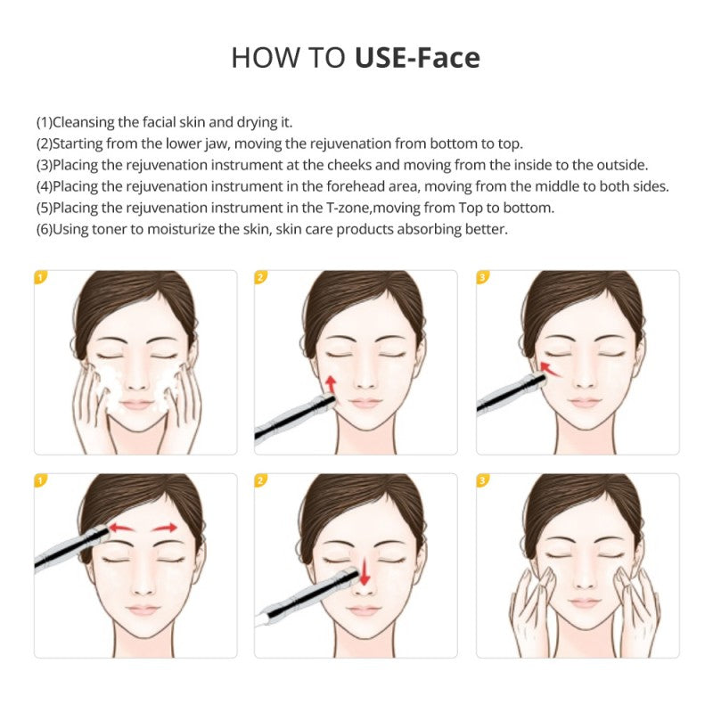 2 in 1 Diamond Microdermabrasion Facial Skin Care Beauty Machine