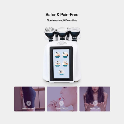 5-in-1 40K Ultrasonic Cavitation & RF Body Contouring Machine