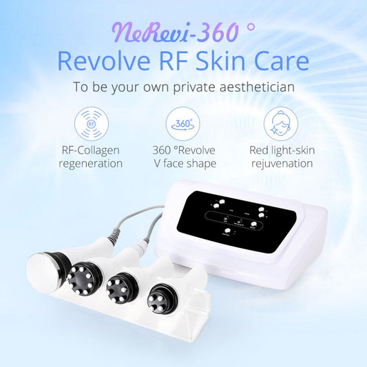 4-in-1 360° Rotating RF & Cavitation 2.5 Body Sculpting Machine
