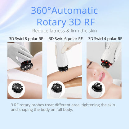 4-in-1 360° Rotating RF & Cavitation 2.5 Body Sculpting Machine