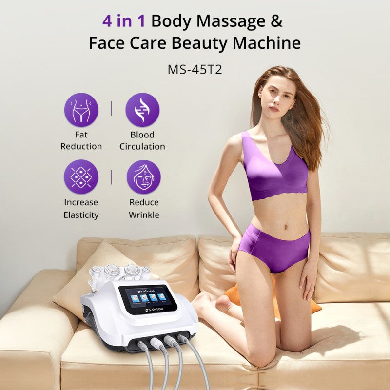 30K S-Shape Cavitation & Radio Frequency Body Contouring Machine