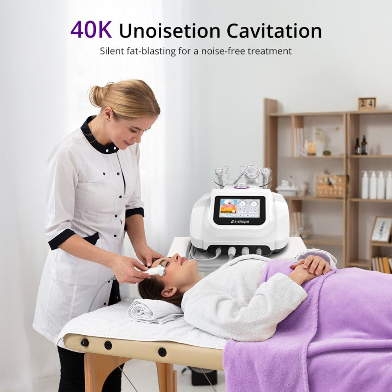 30K S-Shape Cavitation & Radio Frequency Body Contouring Machine