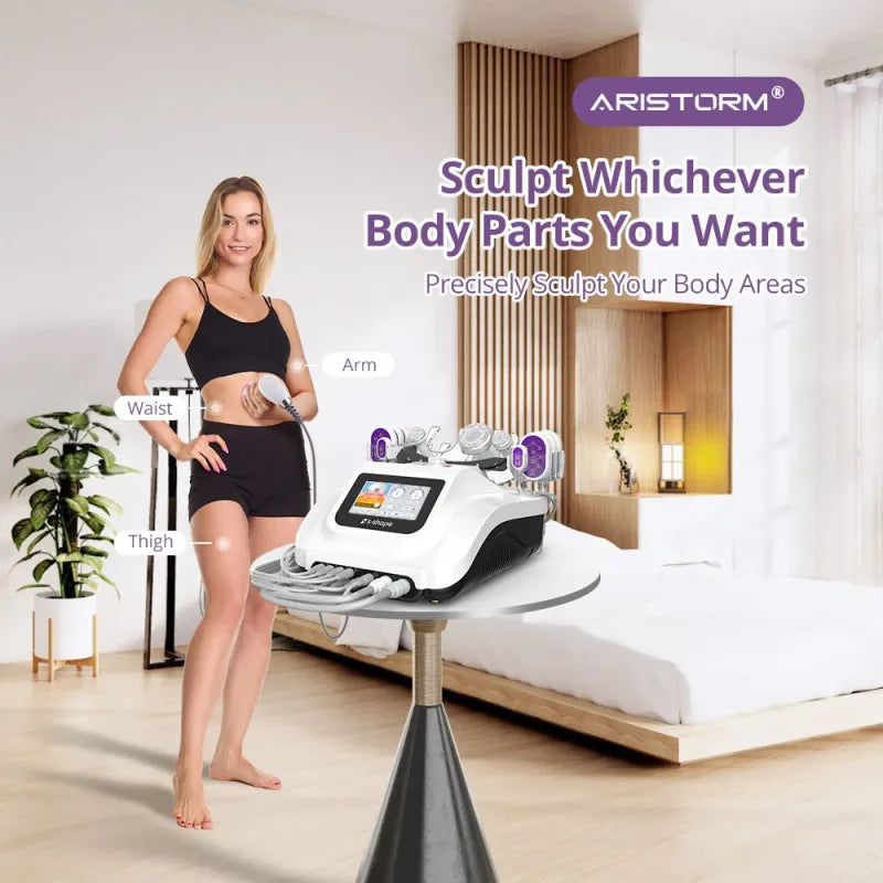 6-in-1 30K S-Shape Cavitation Machine with 5mW Lipo Laser