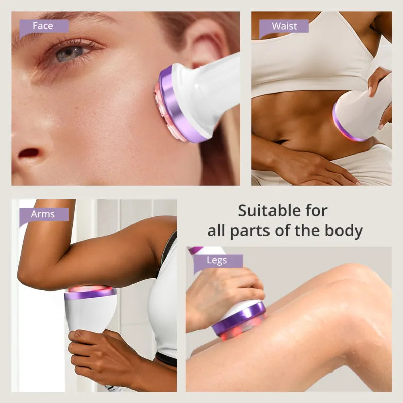 4-in-1 30K S-Shape Cavitation Machine for Body Contouring & Facial Tightening