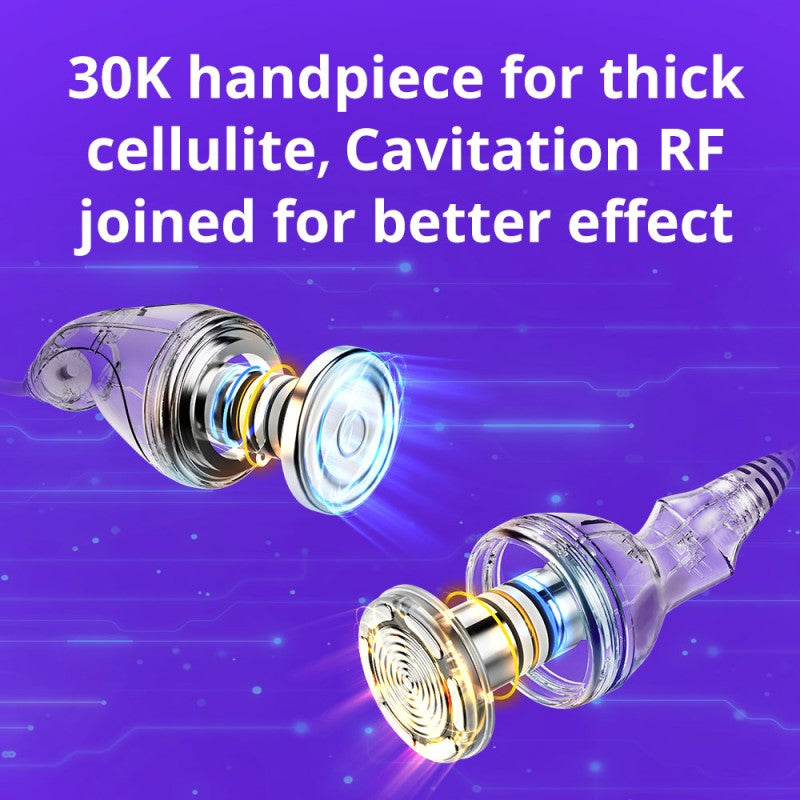 4-in-1 30K S-Shape Cavitation Machine for Body Contouring & Facial Tightening