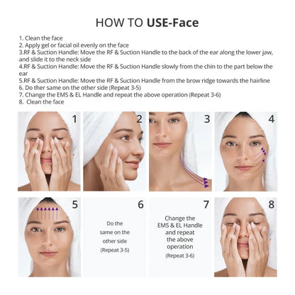 4-in-1 30K S-Shape Cavitation Machine for Body Contouring & Facial Tightening