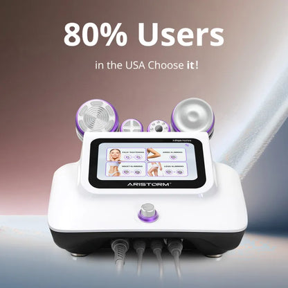 4-in-1 30K S-Shape Cavitation Machine for Body Contouring & Facial Tightening