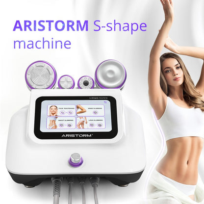 4-in-1 30K S-Shape Cavitation Machine for Body Contouring & Facial Tightening
