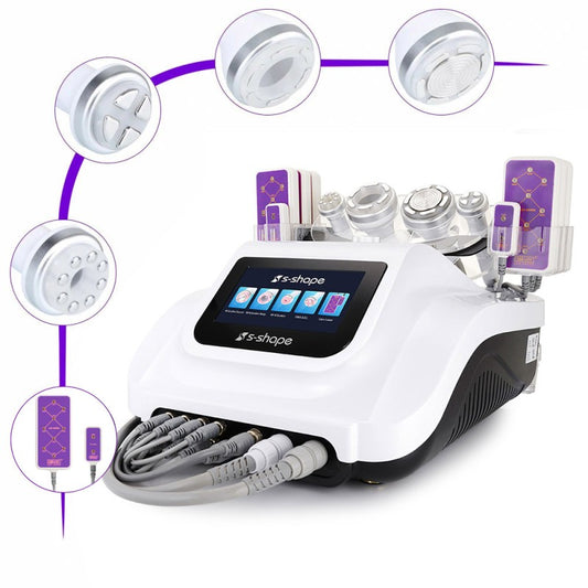 6-in-1 30K Body Sculpting Machine with 160mW Lipo Laser
