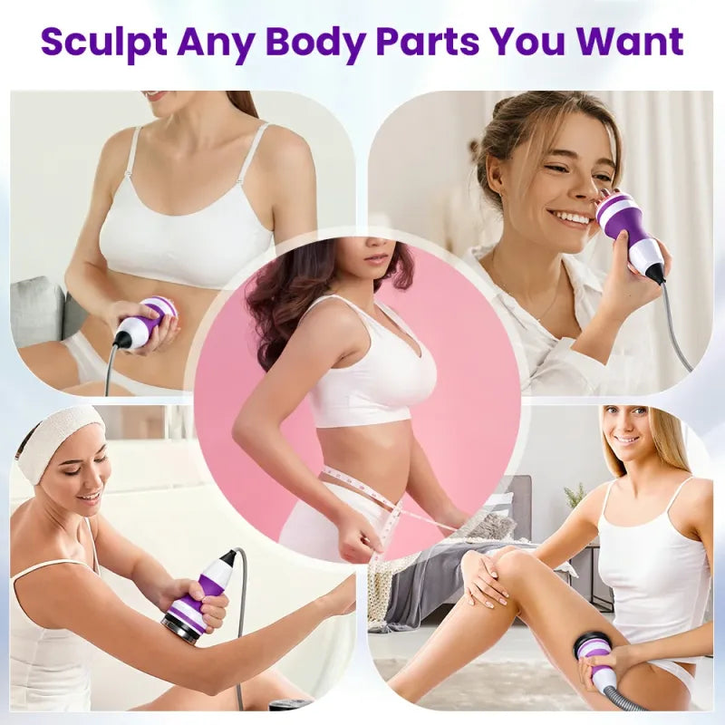 6-in-1 40K Ultrasonic Cavitation Machine for Body & Facial Treatments