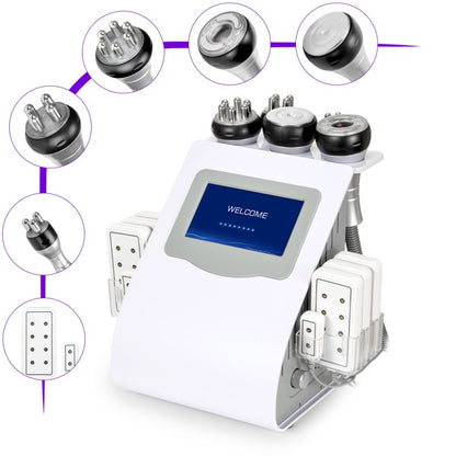 6-in-1 80K Cavitation & Vacuum RF Body Contouring Machine