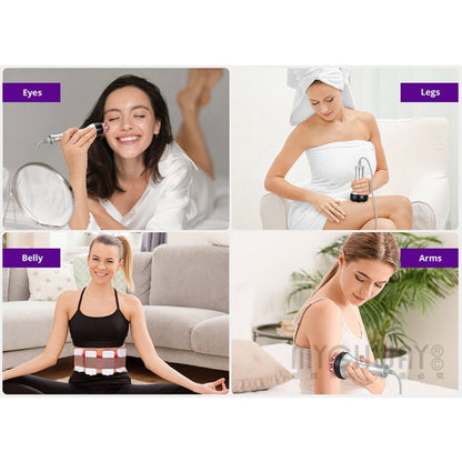 6-in-1 80K Cavitation & Vacuum RF Body Contouring Machine