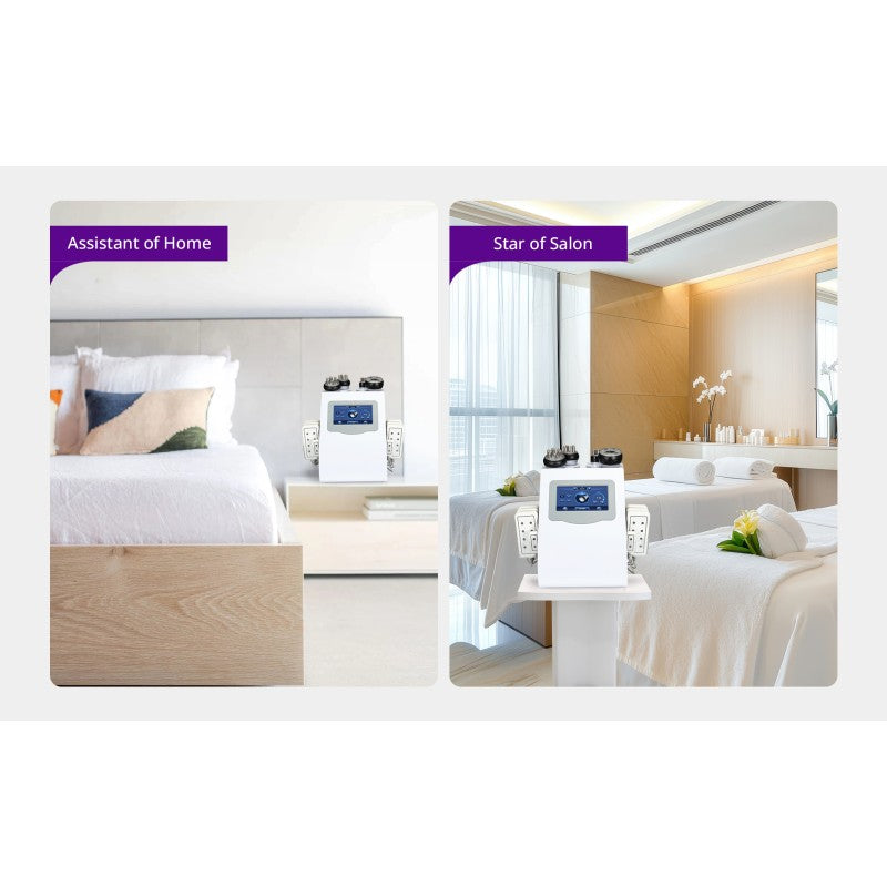 6-in-1 80K Cavitation & Vacuum RF Body Contouring Machine