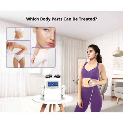 6-in-1 80K Cavitation & Vacuum RF Body Contouring Machine