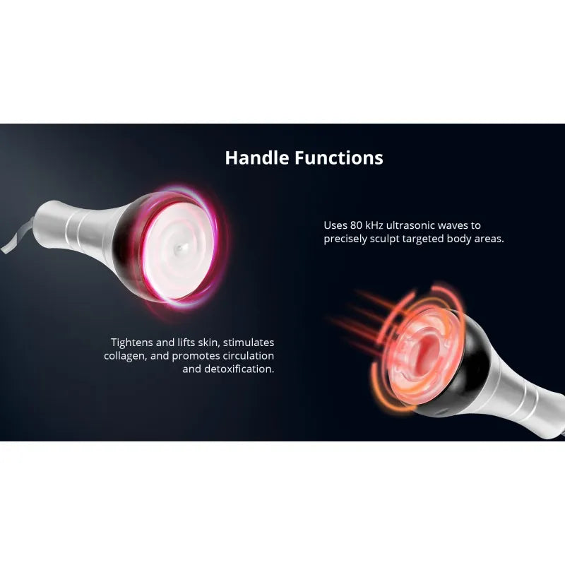 10 In 1 80k Cavitation Machine With RF Vacuum Laser Lipo Pads For Body Sculpting