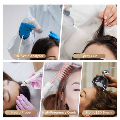 5-in-1 Scalp Care Machine for Deep Cleansing, Hydration & Hair Nourishment