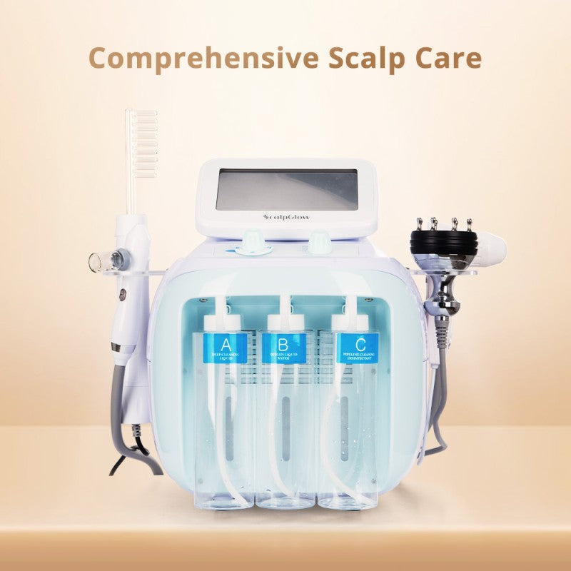 5-in-1 Scalp Care Machine for Deep Cleansing, Hydration & Hair Nourishment