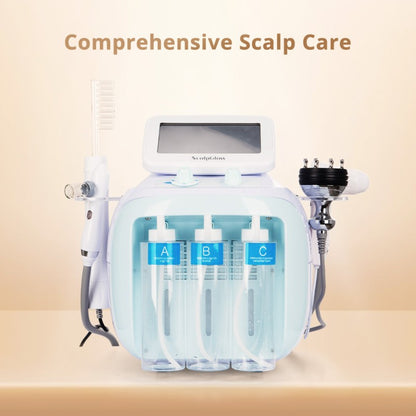 5-in-1 Scalp Care Machine for Deep Cleansing, Hydration & Hair Nourishment