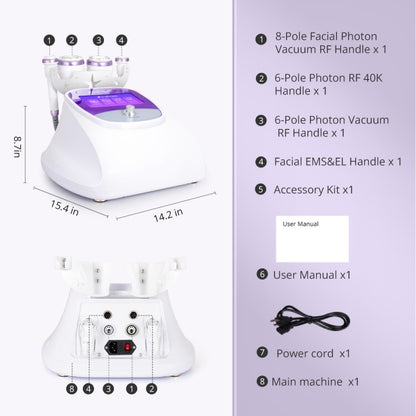 30K S-Shape Cavitation 2.5 Machine for Body Sculpting