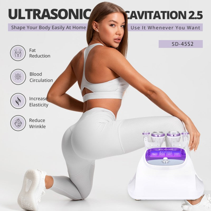 30K S-Shape Cavitation 2.5 Machine for Body Sculpting