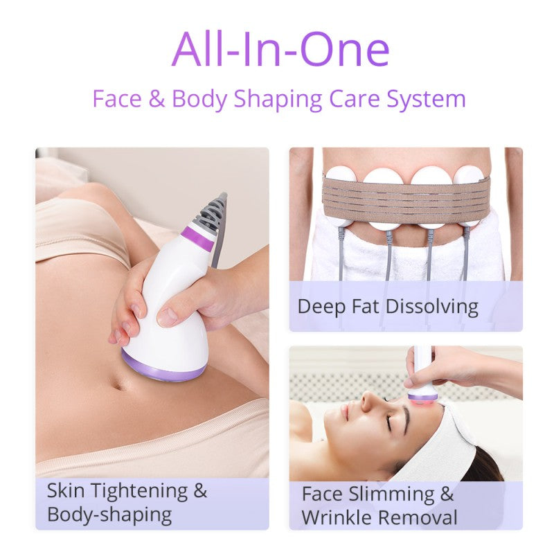 6-in-1 30K S-Shape Cavitation Machine with 5mW Lipo Laser