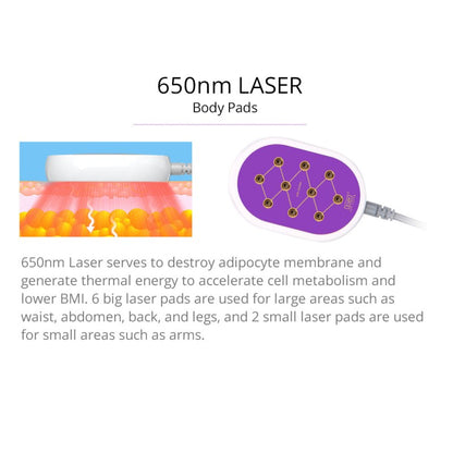 6-in-1 30K S-Shape Cavitation Machine with 5mW Lipo Laser