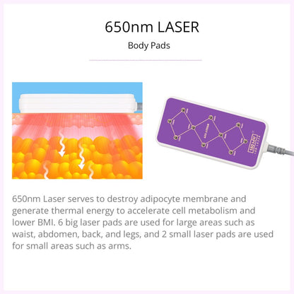 6-in-1 30K S-Shape Cavitation Machine with 160mW Lipo Laser