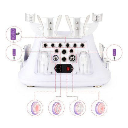 6-in-1 30K S-Shape Cavitation Machine with 160mW Lipo Laser